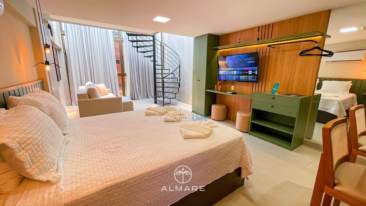 Apartamento para aluguel de temporada em João Pessoa (Cabo Branco)