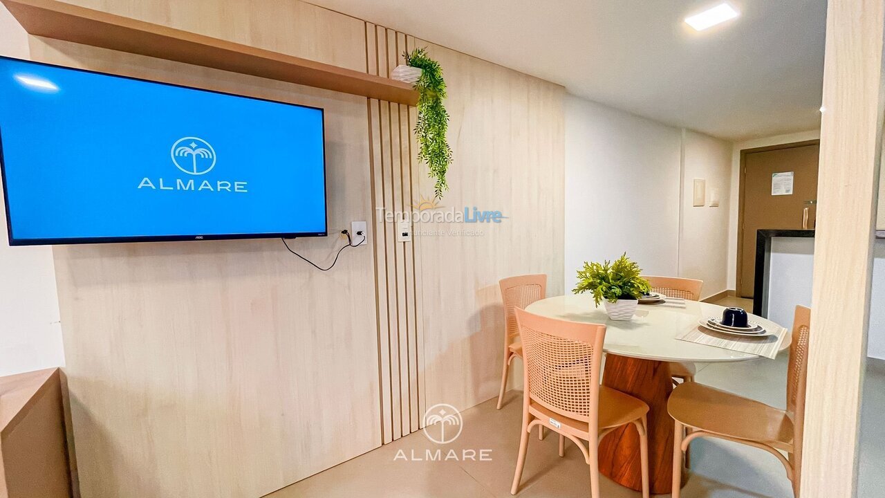 Apartamento para alquiler de vacaciones em João Pessoa (Cabo Branco)