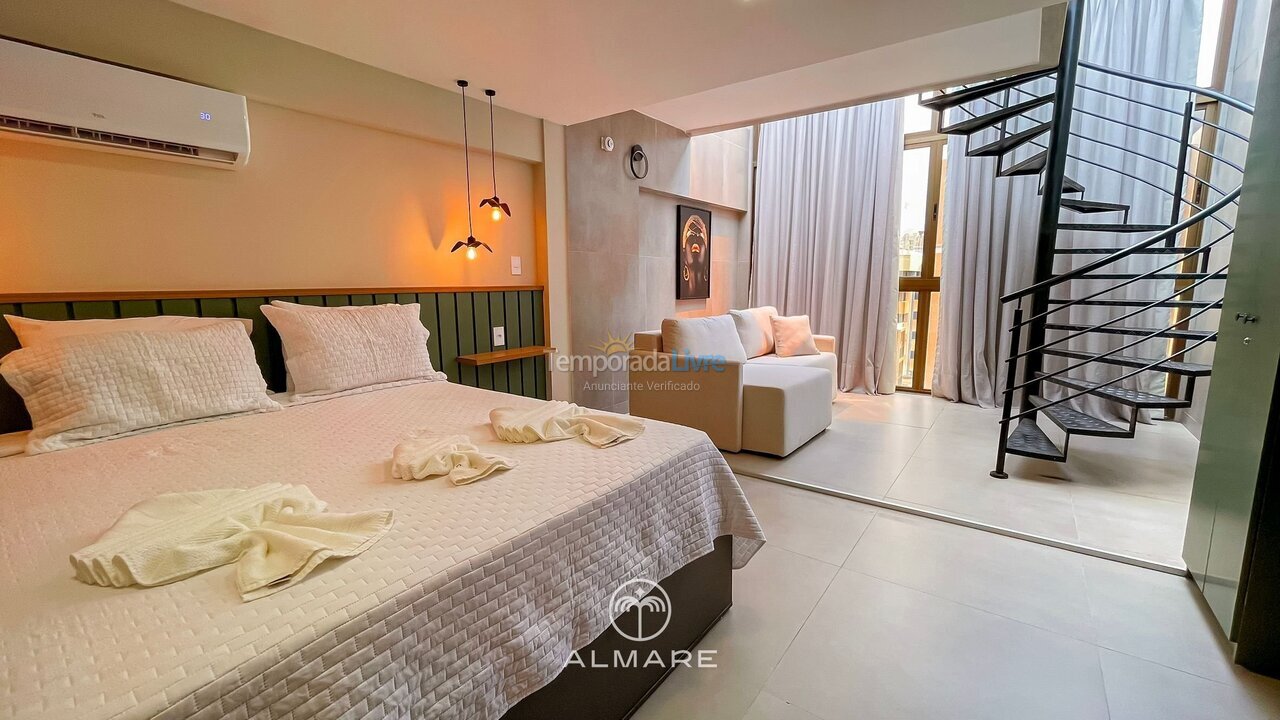 Apartamento para aluguel de temporada em João Pessoa (Cabo Branco)