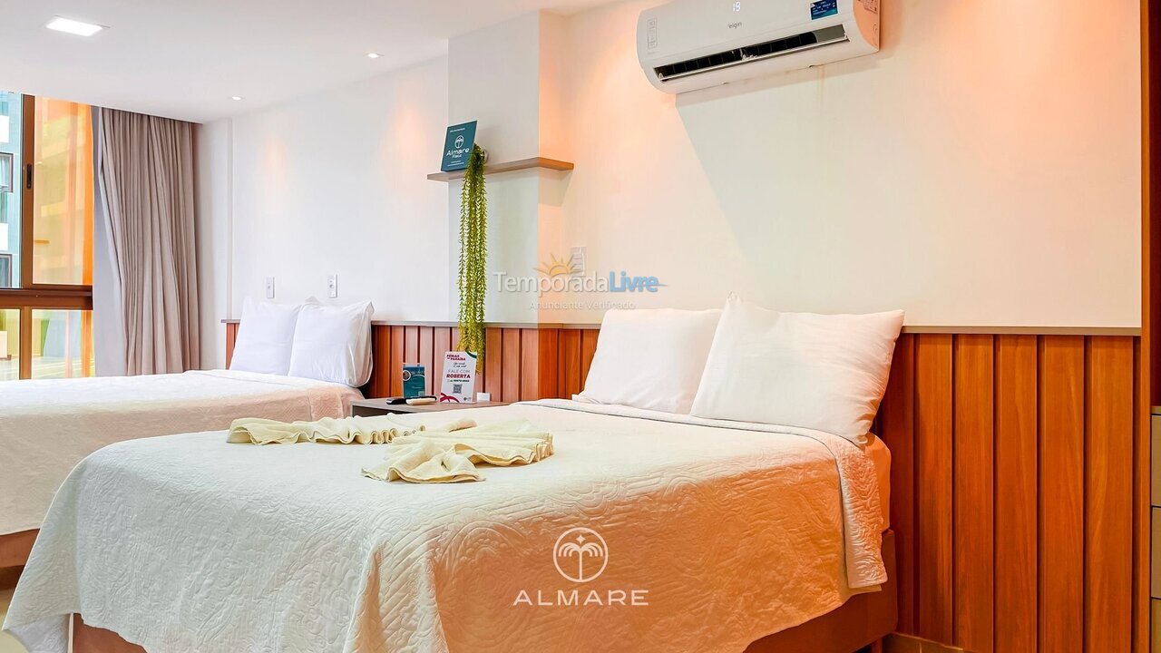 Apartamento para alquiler de vacaciones em João Pessoa (Cabo Branco)