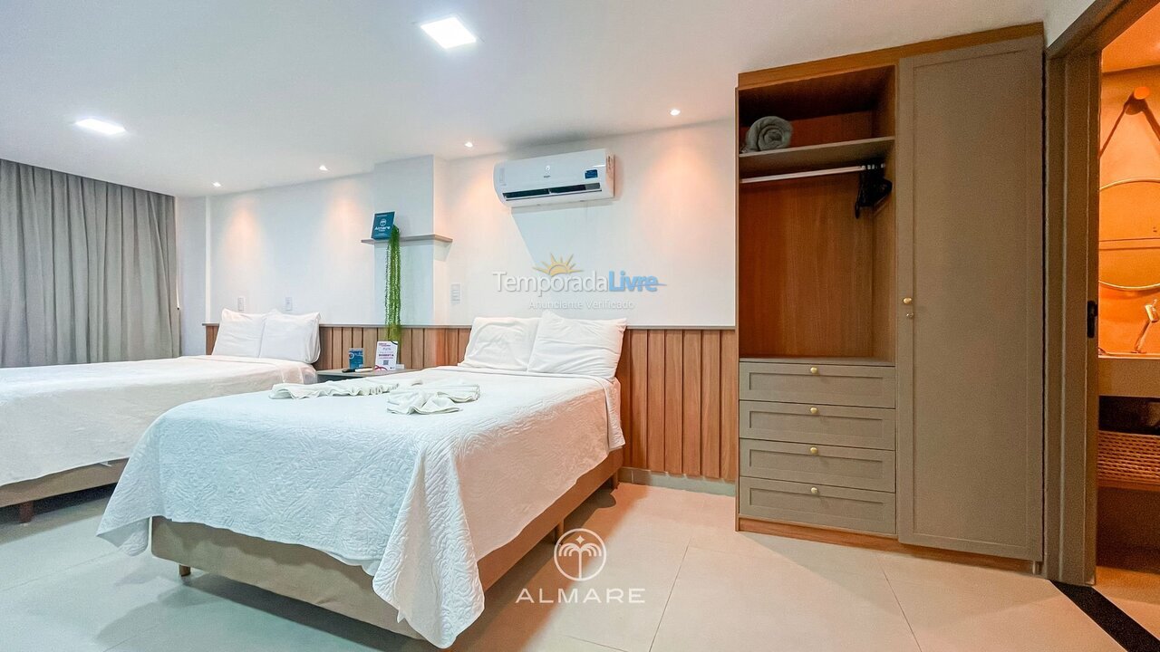 Apartamento para alquiler de vacaciones em João Pessoa (Cabo Branco)