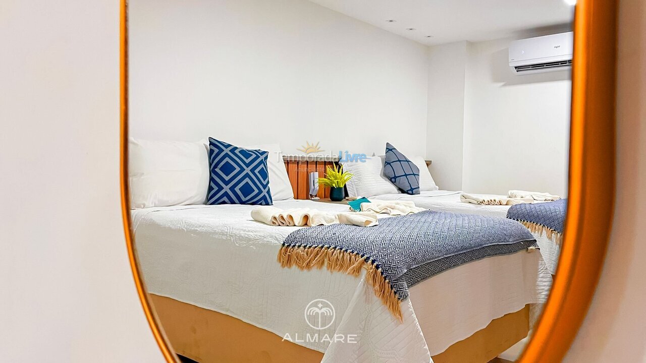 Apartamento para alquiler de vacaciones em João Pessoa (Cabo Branco)