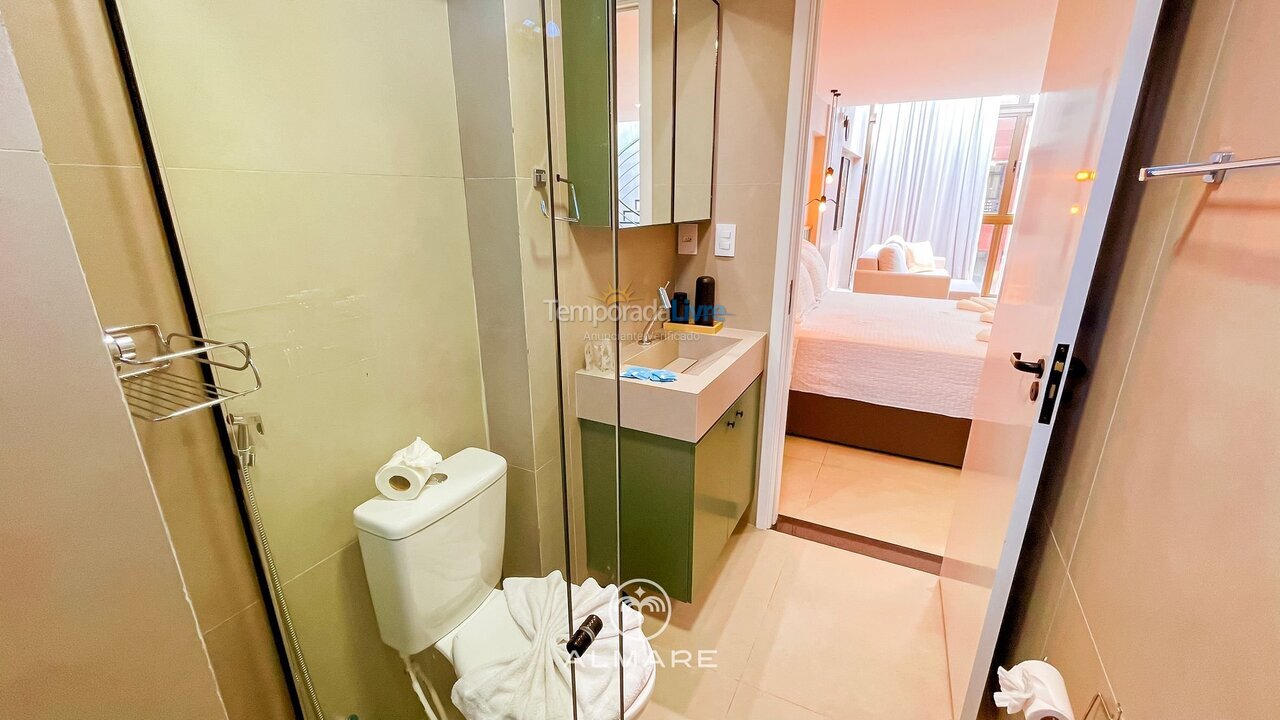 Apartamento para aluguel de temporada em João Pessoa (Cabo Branco)