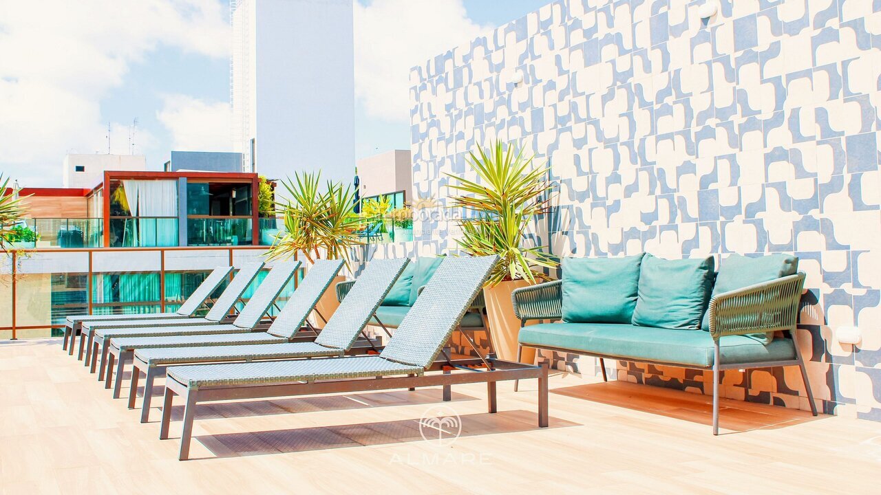 Apartamento para aluguel de temporada em João Pessoa (Cabo Branco)