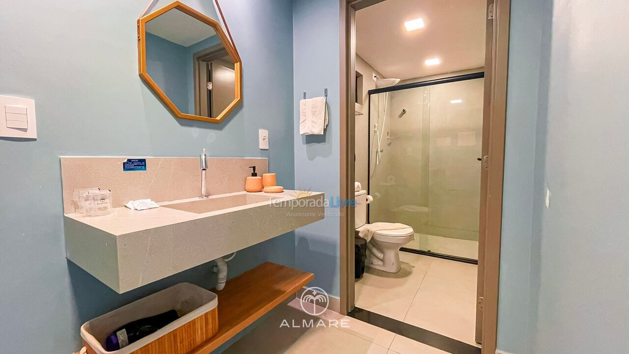 Apartamento para alquiler de vacaciones em João Pessoa (Cabo Branco)