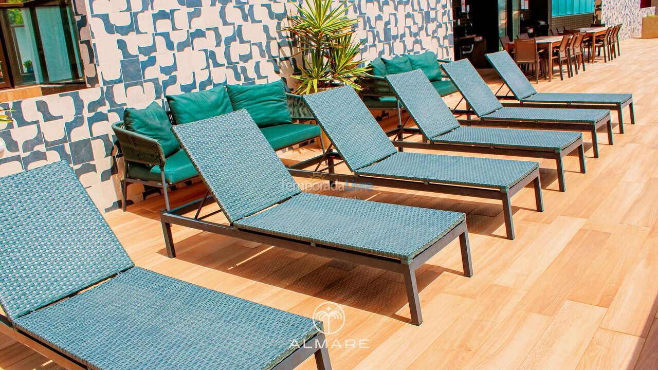 Apartamento para aluguel de temporada em João Pessoa (Cabo Branco)