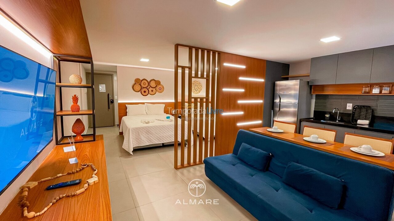 Apartamento para aluguel de temporada em João Pessoa (Cabo Branco)