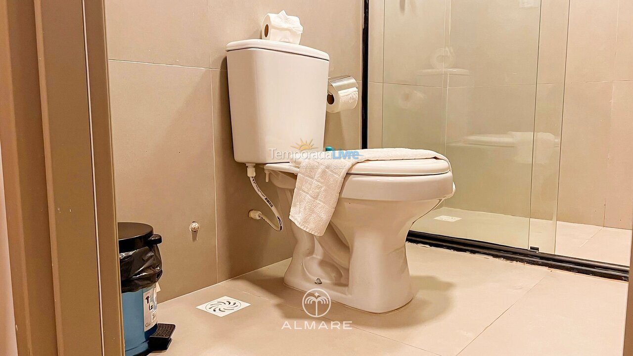 Apartamento para aluguel de temporada em João Pessoa (Cabo Branco)