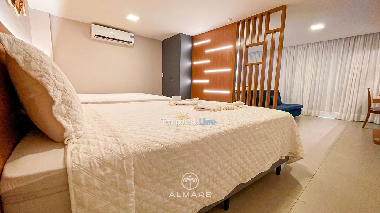 Apartamento para aluguel de temporada em João Pessoa (Cabo Branco)