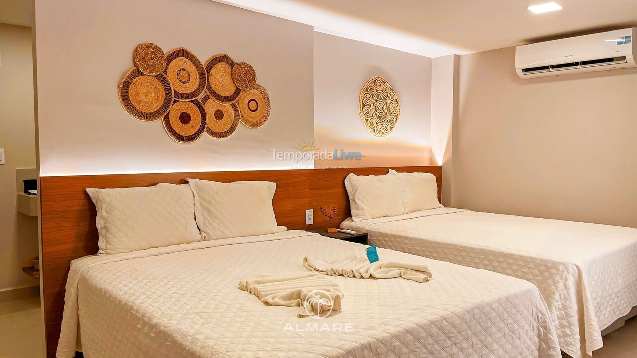 Apartamento para aluguel de temporada em João Pessoa (Cabo Branco)