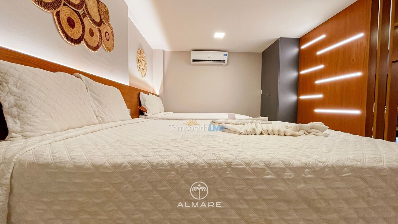 Apartamento para aluguel de temporada em João Pessoa (Cabo Branco)