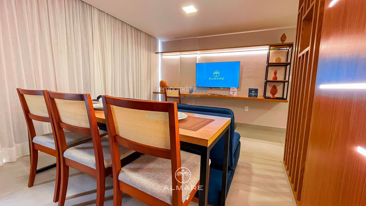 Apartamento para aluguel de temporada em João Pessoa (Cabo Branco)