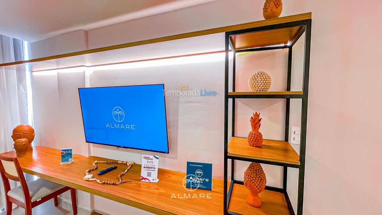 Apartamento para aluguel de temporada em João Pessoa (Cabo Branco)