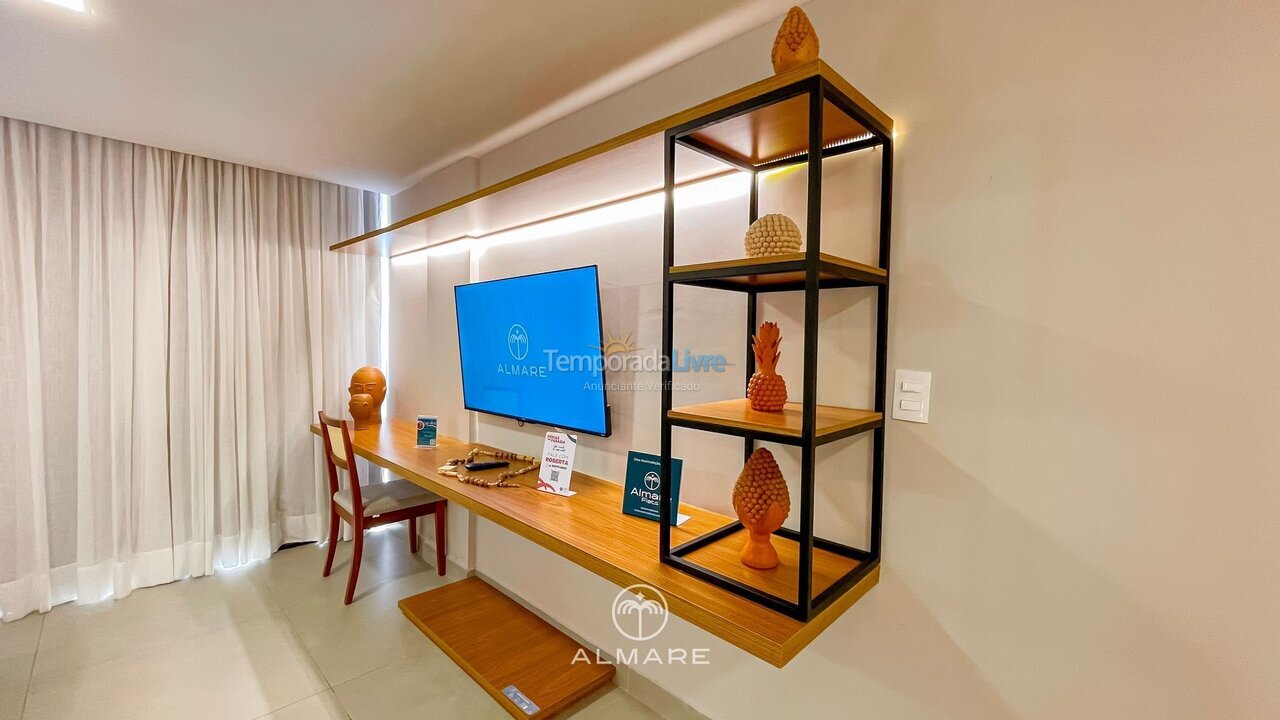 Apartamento para aluguel de temporada em João Pessoa (Cabo Branco)