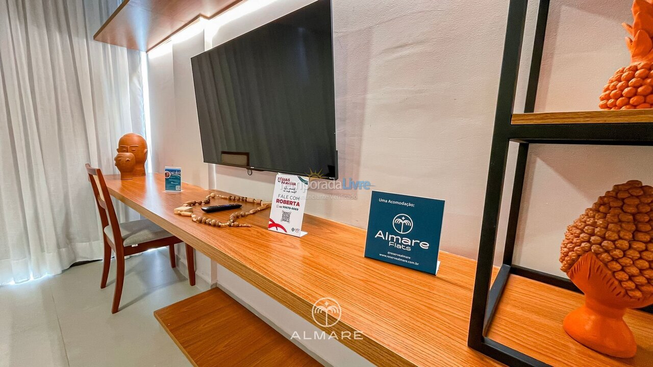 Apartamento para aluguel de temporada em João Pessoa (Cabo Branco)