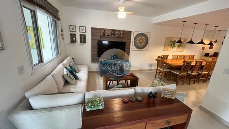 Casa temporada em Condomínio - Juquehy - 250m da praia, c/ 5...