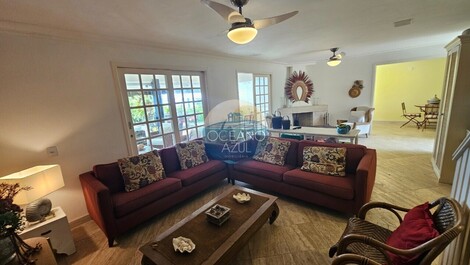 Casa Aluguel Temporada Pé na Areia - Juquehy - c/4 suítes, vista ao...