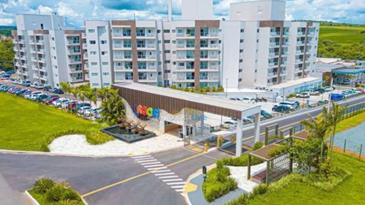 Apartment for vacation rental in Caldas Novas (Lagoa Quente)