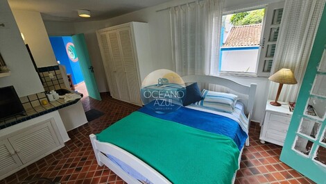 Casa pé na areia em Juquehy Temporada - 7 dormitórios, 4 suítes, 4...