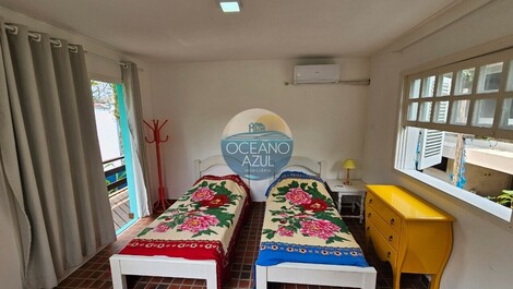 Casa pé na areia em Juquehy Temporada - 7 dormitórios, 4 suítes, 4...