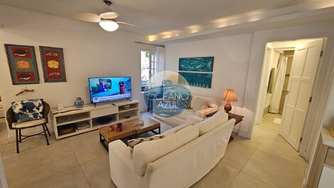 Casa Pé na Areia Temporada - Juquehy - c/ 4 suítes, serviço de...