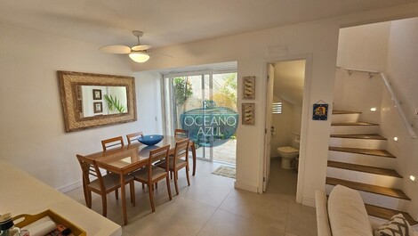 Casa Pé na Areia Temporada - Juquehy - c/ 4 suítes, serviço de...