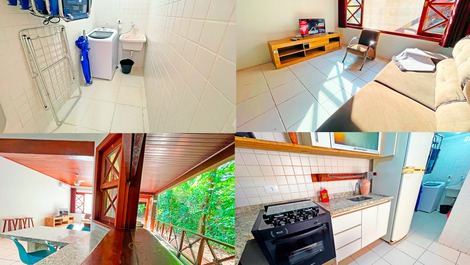 - A 80m de la playa de Maresias - Piscina climatizada y aire acondicionado