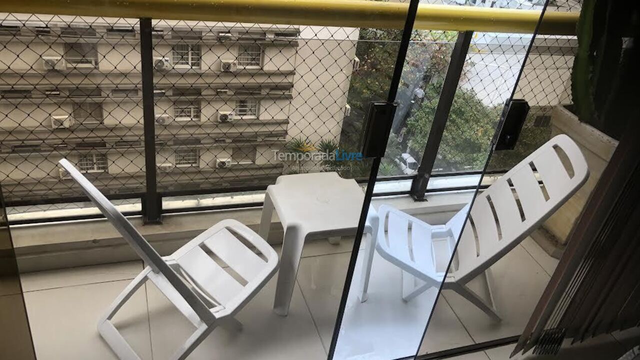 Apartamento para aluguel de temporada em Guarujá (Pitangueiras)