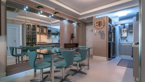 302BH - Apartamento de Alto Padrão com Vista Mar - 3 dormitórios,...