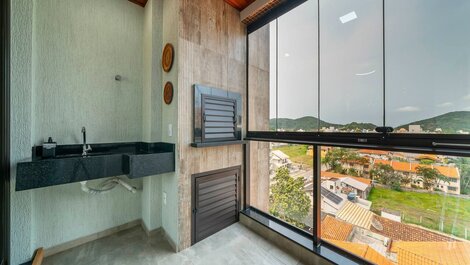 3 bedroom house for 10 people in Bombas-SC