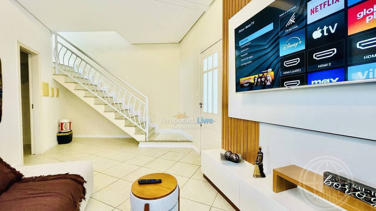 House for vacation rental in Florianopolis (Canasvieiras)