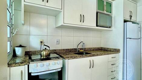 Pé na areia! Apartamento 1 dormitório TEMPORADA