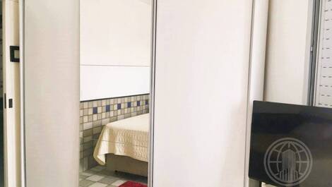 Na Quadra do Mar! Apartamento 1 dormitório c/vista mar TEMPORADA