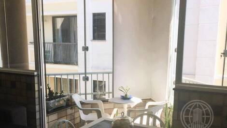 Na Quadra do Mar! Apartamento 1 dormitório c/vista mar TEMPORADA