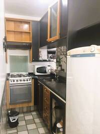 Na Quadra do Mar! Apartamento 1 dormitório c/vista mar TEMPORADA