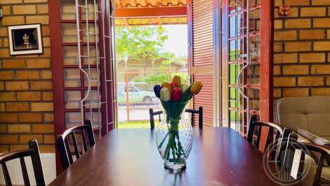 Casa 3 dormitórios c/ piscina TEMPORADA