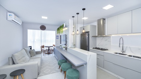 APARTAMENTO DE 2 HABITACIONES A 150M DE LA PLAYA MARISCAL - SC