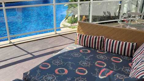 Apartamento Marine Resort 4 suites Cachoeira ALUGUEL POR TEMPORADA