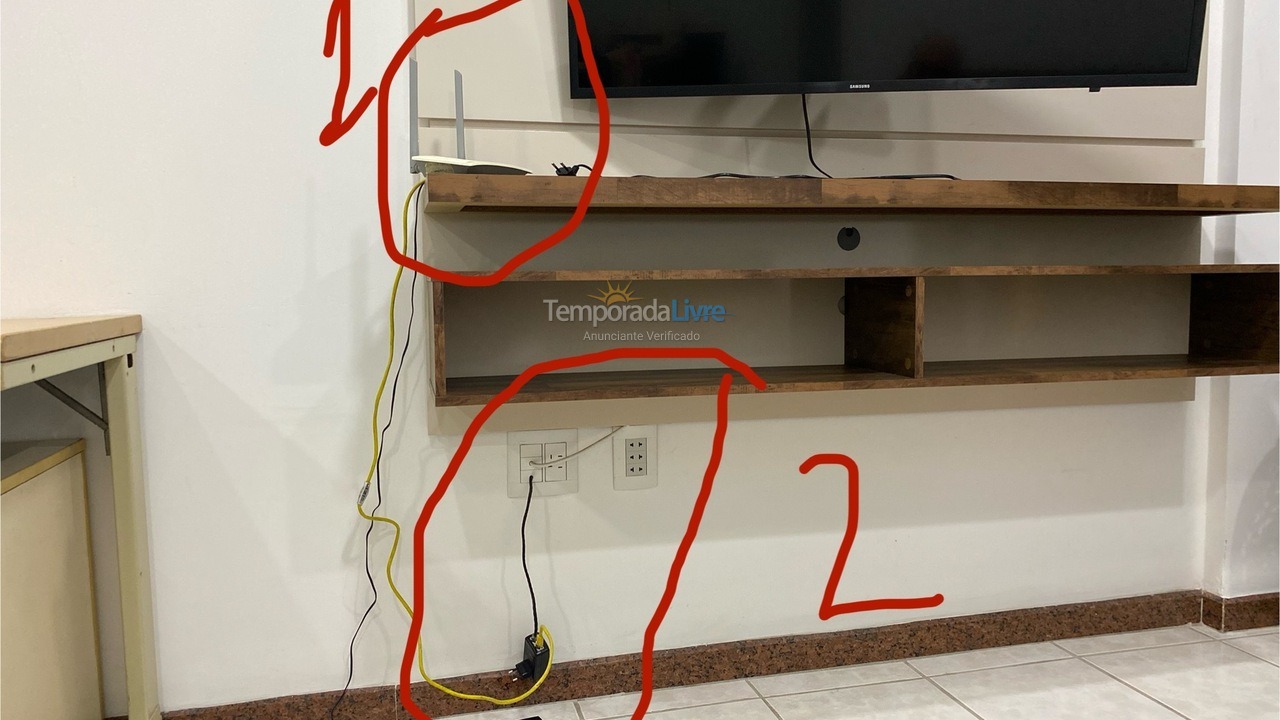 Apartment for vacation rental in Guarapari (Centro)