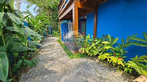 Casa pé na areia em Juquehy Temporada - 7 dormitórios, 4 suítes, 4...