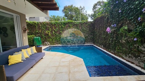 Casa a venda condomínio Juquehy - 100m da praia, c/ 4 suítes,...