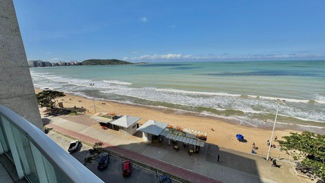 Apart. 4 quartos, Vista total para o mar, 2 vagas de garagem