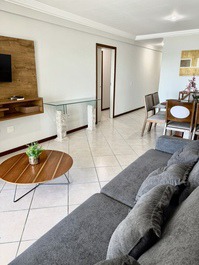 Apart. 4 quartos, Vista total para o mar, 2 vagas de garagem