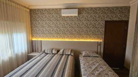 Suíte casal + bicama de solteiro