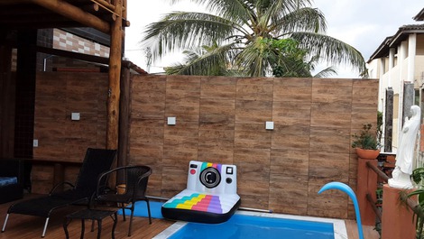 Chalé Beira Mar e Piscina Privativa em Barra do Jacuípe