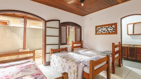 Suite a pasos de la playa de Pereque en Ilhabela