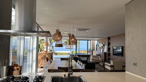 Wonderful House Standing on the Sand of Maresias