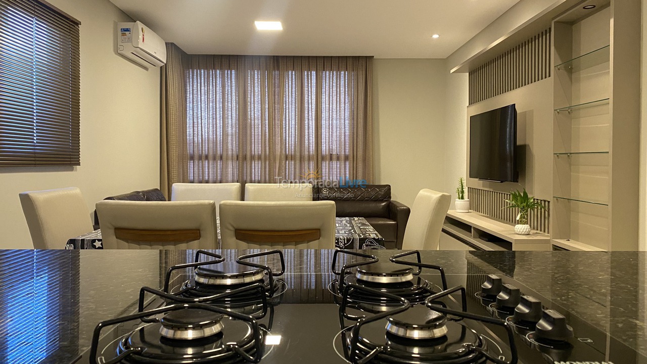 Apartamento para aluguel de temporada em Palhoça (Praia do Sonho)