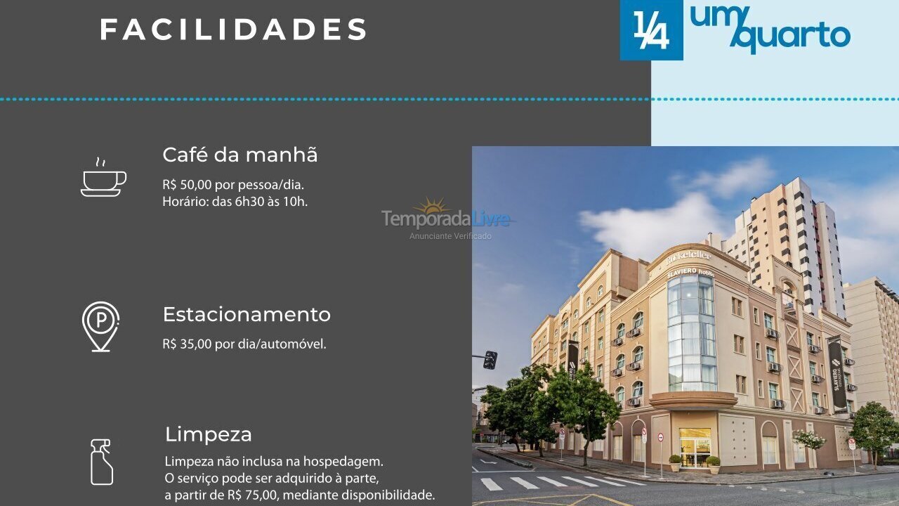 Apartment for vacation rental in Curitiba (Rebouças)