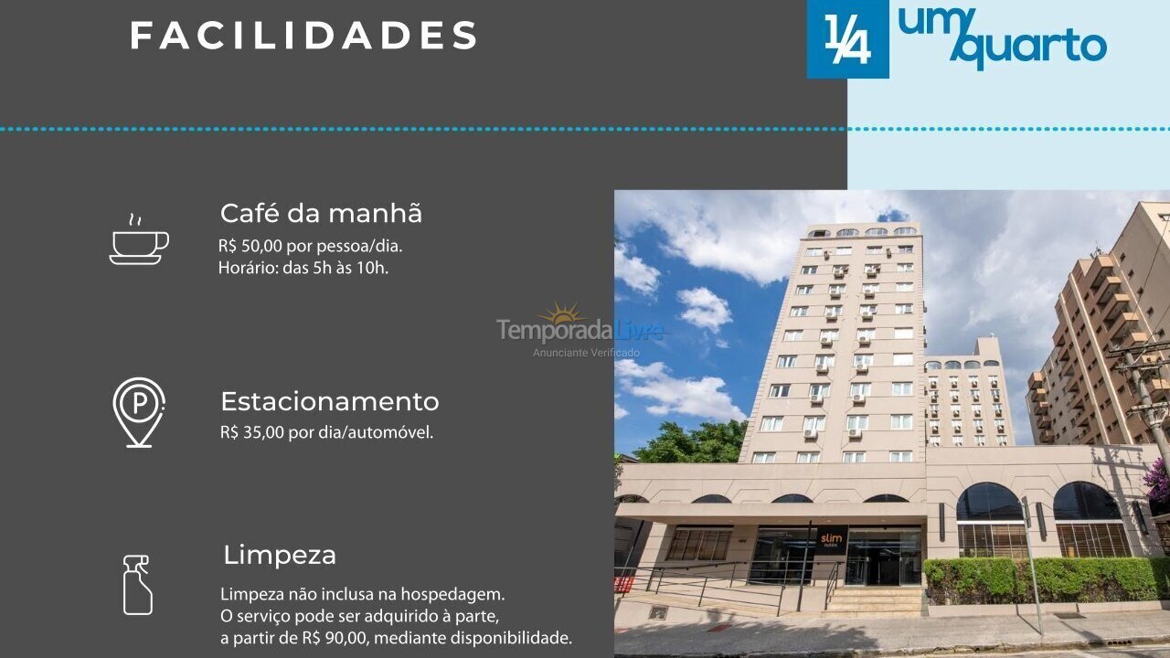 Apartamento para aluguel de temporada em São Paulo (Campo Belo)